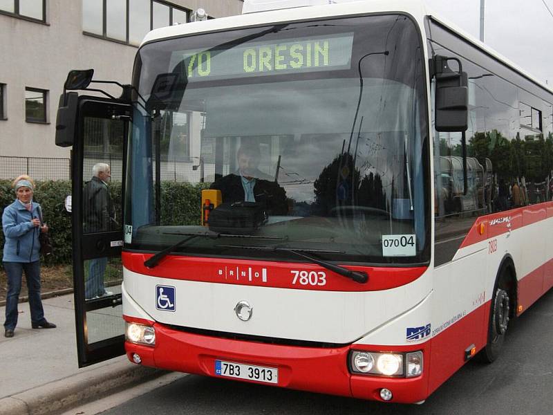 Nové brněnské autobusy Crossway.