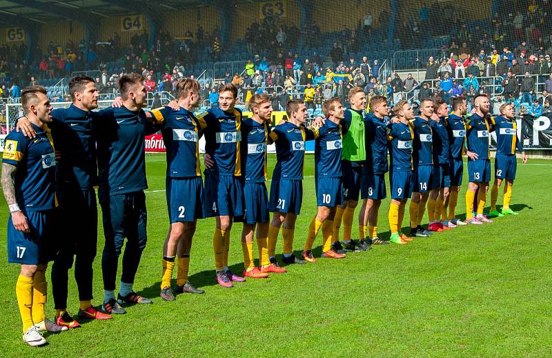 Slezský FC Opava - FC Zbrojovka Brno 2:1.