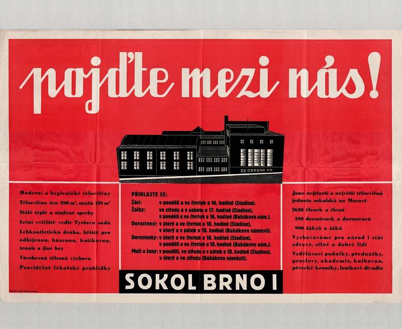 Plakát Sokola.
