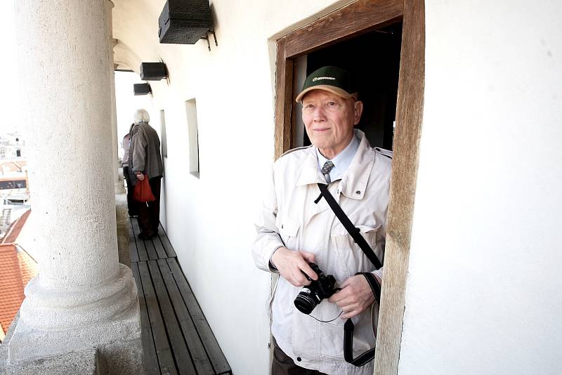  Turistické informační centrum na nádvoří brněnské Staré radnice v deset hodin dopoledne zahájilo turistickou sezonu. 