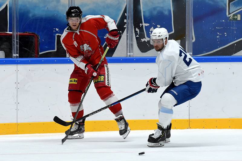 Brno 15.08.2019 - HC Kometa Brno v bílém proti HC Olomouc