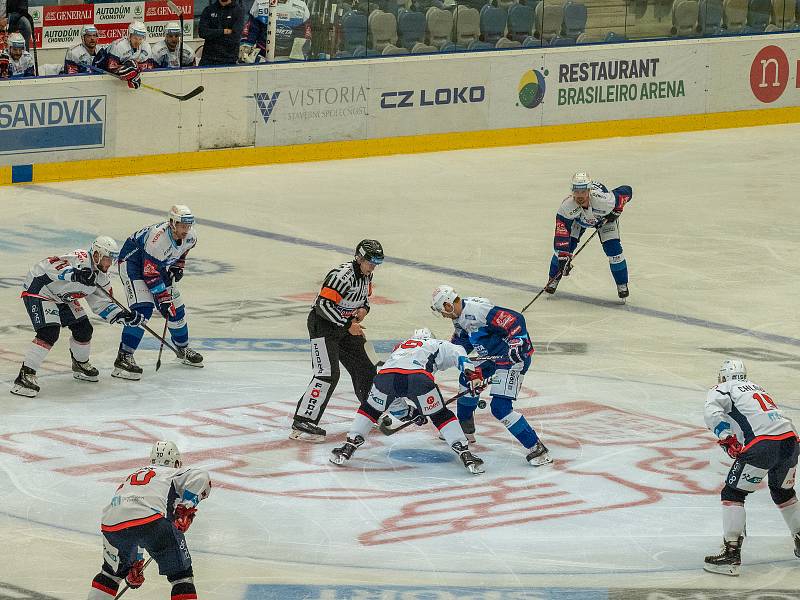 Piráti v první kole letošní extraligy přivítali loňského mistra Kometu Brno.