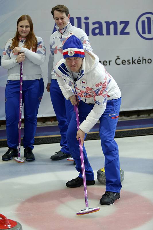 Olympijský festival v Brně navštívili po návratu z Pekingu curleři Tomáš a Zuzana Paulovi.