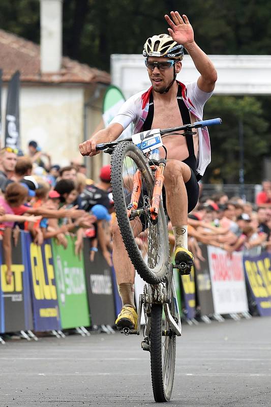 Brno 28.7.2019 - Mistrovství Evropy horských kol v Brně - Thomas Litscher