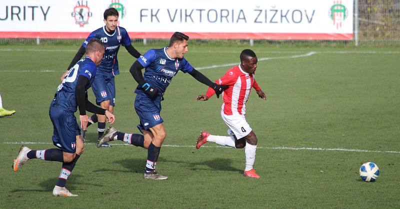 FORTUNA:NÁRODNÍ LIGA, 8. koloViktoria Žižkov - SK Líšeň 3:1 (1:0)