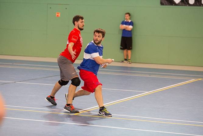 Loňské halové mistrovství České republiky v ultimate frisbee.