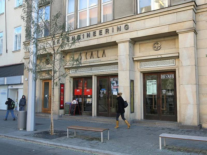 Kino Scala v Brně.