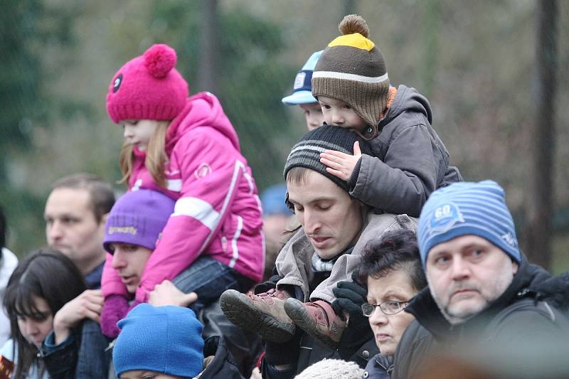 Štědrý den v brněnské zoo.