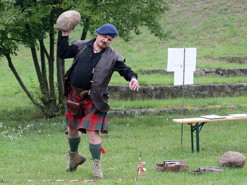 V areálu koupaliště na Kraví Hoře v Brně se v sobotu konaly skotské hry Monte Bú Highland Games 2017.