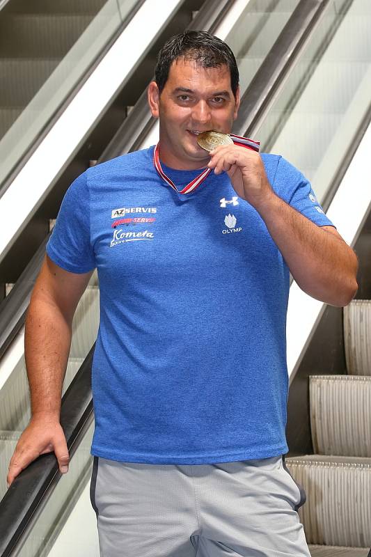 Brno 08.08.2018 - Jiří Lipták vystřílel bronz v trapu na Mistrovství Evropy v Rakousku.