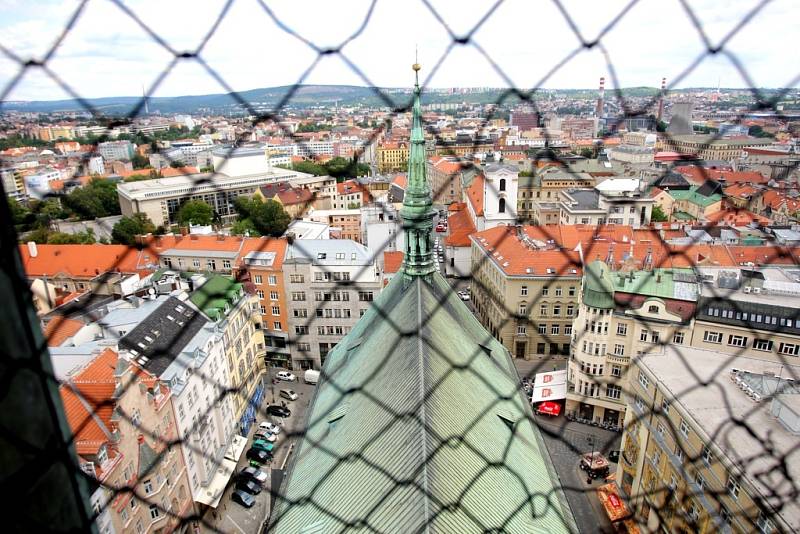 Kostel svatého Jakuba v Brně.