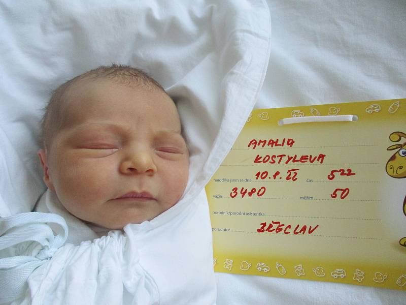 Amalia Kostyleva, 10. 8. 2022, Bratislava, Nemocnice Břeclav, 50 cm, 3480 g