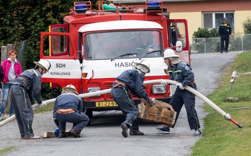 Dobrovolní hasiči v Kovalovicích na Brněnsku slaví letos 135 výročí od svého založení.