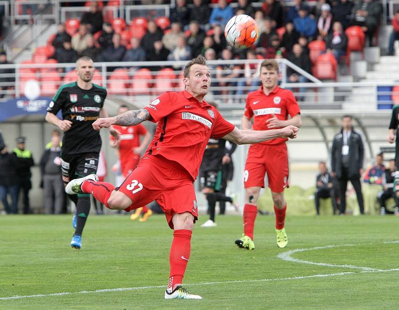 Jakub Řezníček se nakonec prosadil proti svému bývalému týmu. Brněnská Zbrojovka ve 26. kole nejvyšší fotbalové ligy před domácími fanoušky porazila Příbram 2:0.