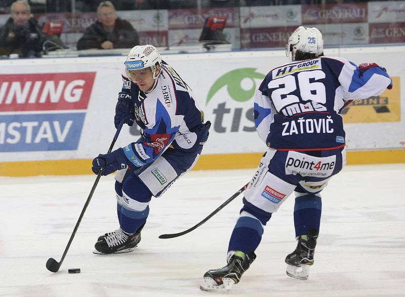 Hokejisté Komety vyhráli nad Mladou Boleslaví 4:1.