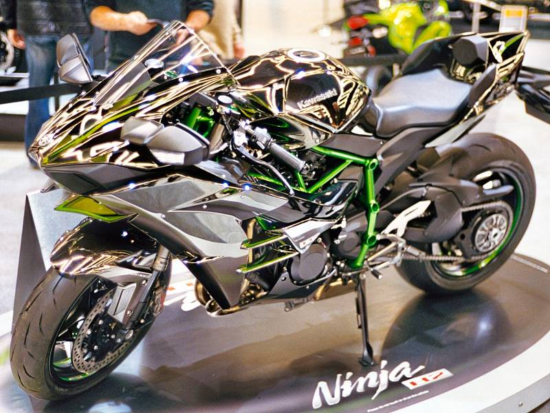 Nejsilnější a nejrychlejší sériový motocykl světa Ninja H2R.