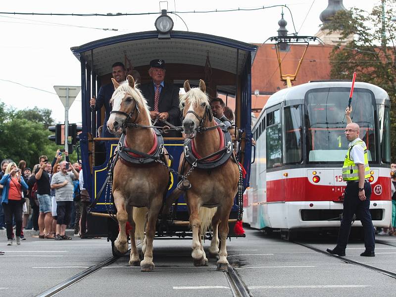 Koněspřežná tramvaj vyjede i na oslavy 155 let brněnské MHD.