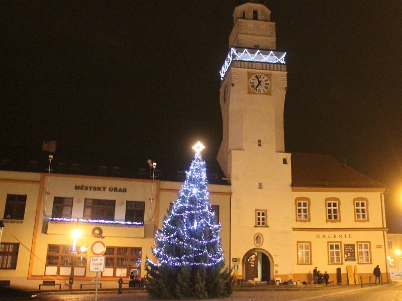 Boskovické Masarykovo náměstí.