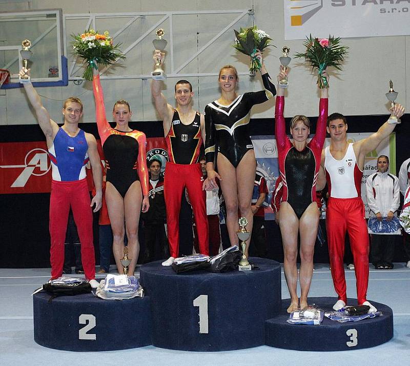 Brněnská Grand Prix ve sportovní gymnastice měla favority jak z Německa, tak i Česka. 