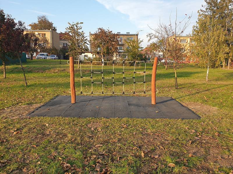 Nový park vznikl v Telnici na Brněnsku.