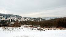 Chystaná lanovková dráha, které má spojovat brněnské výstaviště a obchodní komplex v Bohunicích Campus Square, a její plánované umístění.