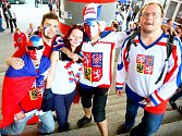Dohromady 5846 diváků zavítalo na čtvrteční úvodní duel Euro Hockey Tour v Brně mezi Českou republikou a Finskem.