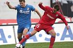 Fotbal - Brno - Plzeň  - Jakub Navrátil (Plzeň) - Josef Šural (Brno)