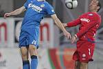 Fotbal - Brno - Plzeň -  Daniel Kolář (Plzeň) - Tomáš Polách (Brno)