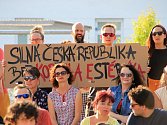 V úterý na několika místech na Blanensku vyrazili lidé znovu do ulic. Apelovali na demisi premiéra Andreje Babiše a odvolání ministryně spravedlnosti Marie Benešové.