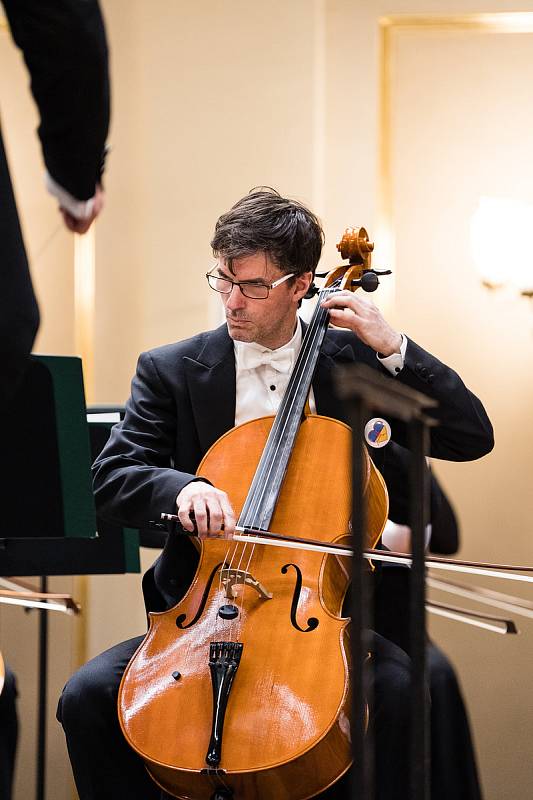 Benefiční koncert Filharmonie Brno pro Ukrajinu pod taktovkou Leoše Svárovského se konal 30. března.