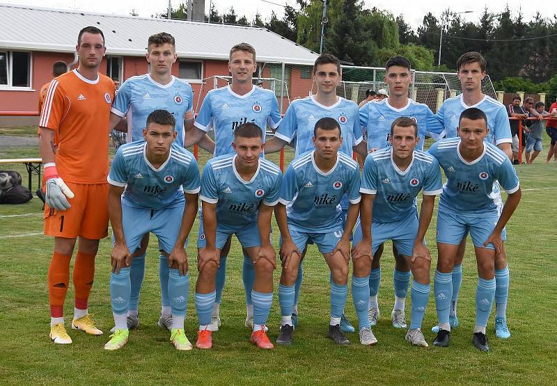 Druhý přípravný zápas odehrála Líšeň v Pohořelicích proti juniorce Slovanu Bratislava, po gólech Čermáka a Zikla vyhrála 2:0.