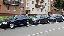 Rezidentní parkování v Brně. Ilustrační foto