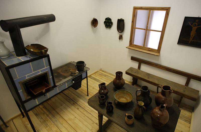 Podhorácké muzeum v Předklášteří ukazuje historii džbánu.