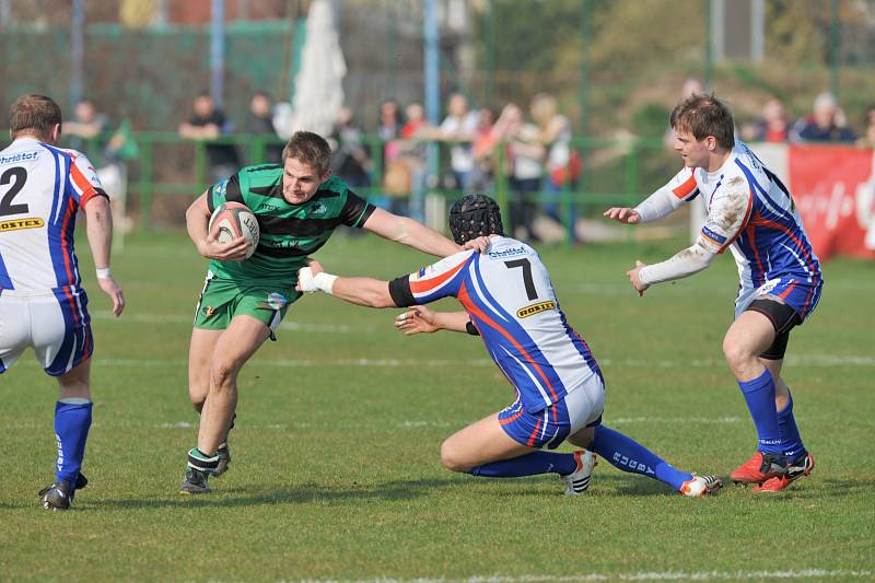 Ve druhém jarním kole extraligy ragby vyhrál JIMI Vyškov derby v Brně s Dragonem 28:21. 