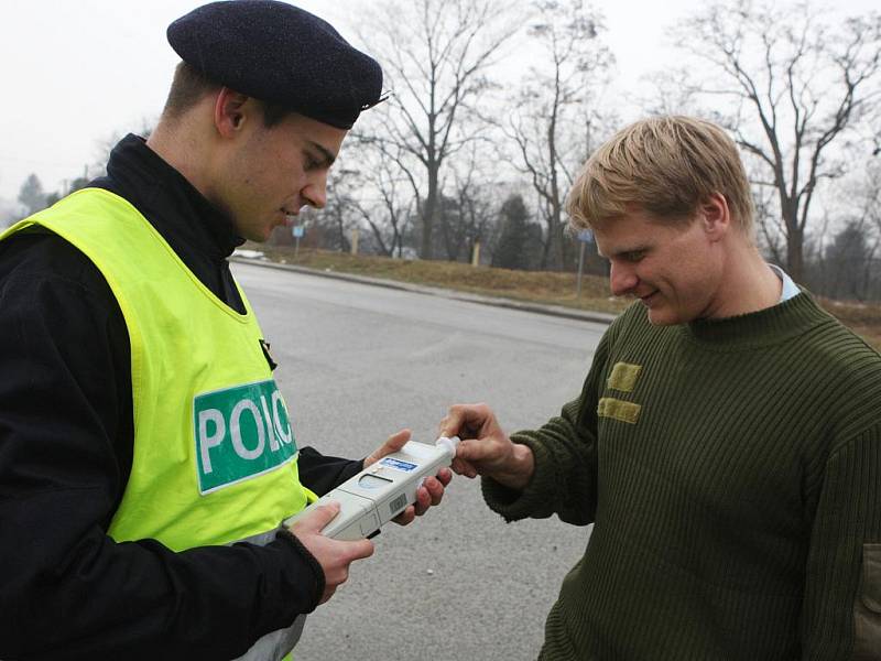 Policisté v pátek kontrolovali řidiče na Brněnsku.