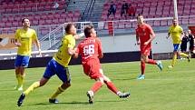 Fotbalisté Zbrojovky  v posledním přípravném utkání před opětovným zahájením druhé ligy podlehli Zlínu 0:5.