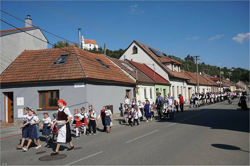 Poslední zářijový víkend patřil v Dolních Kounicích Svatováclavským hodům.