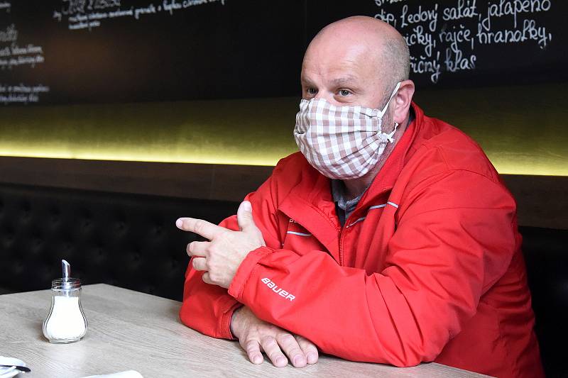 Pavel Podsedník, majitel brněnské restaurace Štatl na náměstí Svobody.