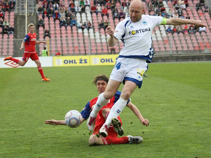 Fotbalista Zbrojovky Hamouz.