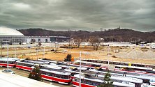 Demolice kvůli připravované multifunkční aréně v západní části brněnského výstaviště míří do finále. Hotovo bude do konce měsíce, únor 2022.
