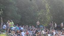 Na louce nad brněnskou Kamennou kolonií se o víkendu odehrává již jedenáctý ročník multižánrového festivalu Kamenka Open 2020.