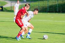 1. kolo F:NL: FK Fotbal Třinec (červená) - SK Líšeň (bílá)