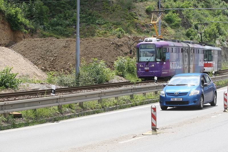 Brno 15.7.2020 - stavba VMO v ulici Žabovřeská - II.etapa