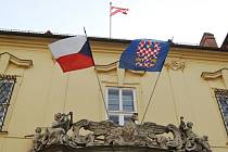 Moravská vlajka.