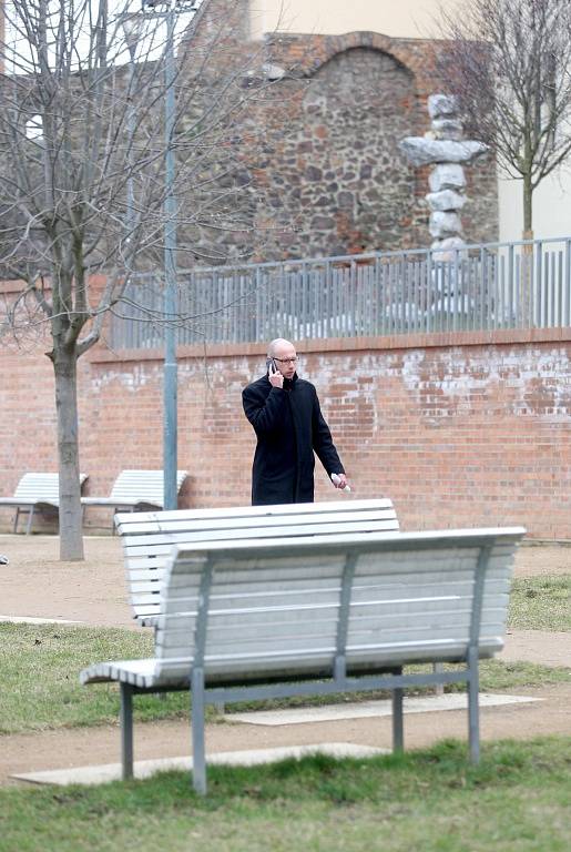 Kapucínský park blízko katedrály sv. Petra a Pavla.