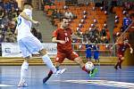 Kvalifikační turnaj na futsalové MS 2020 - ČR (červená) Slovinsko (bílá)