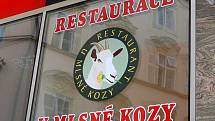 Restaurace U mlsné kozy v Brně.