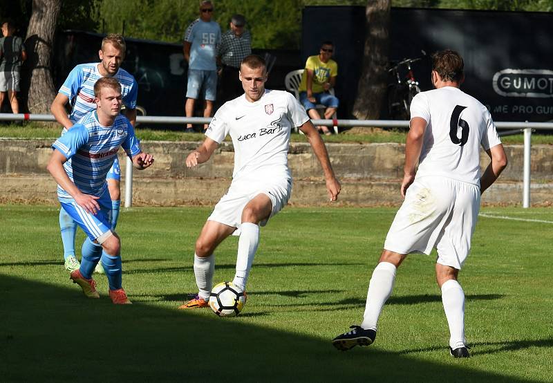 Fotbalisté Lanžhota sehráli utkání s Humpolcem před zraky 390 diváků.