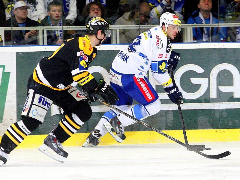 Litvínov si odvezl z ledu Komety tři body za výhru 3:2.