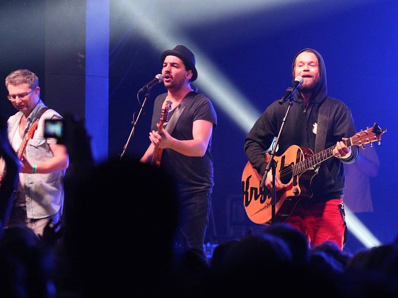 Beznadějně vyprodaný koncert skupiny Kryštof hostilo Kulturní centrum Semilasso.